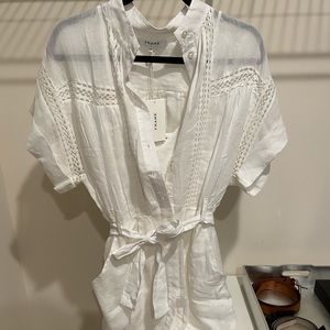 Frame White Summer Dress